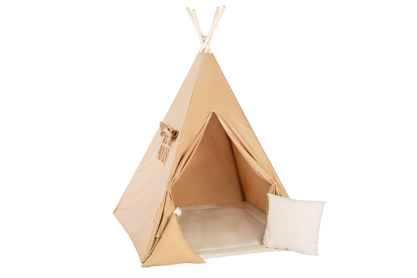 Tipi Spielzelt Karamel Paradies | Gemütliches Kinderzelt – Rainbow Kids