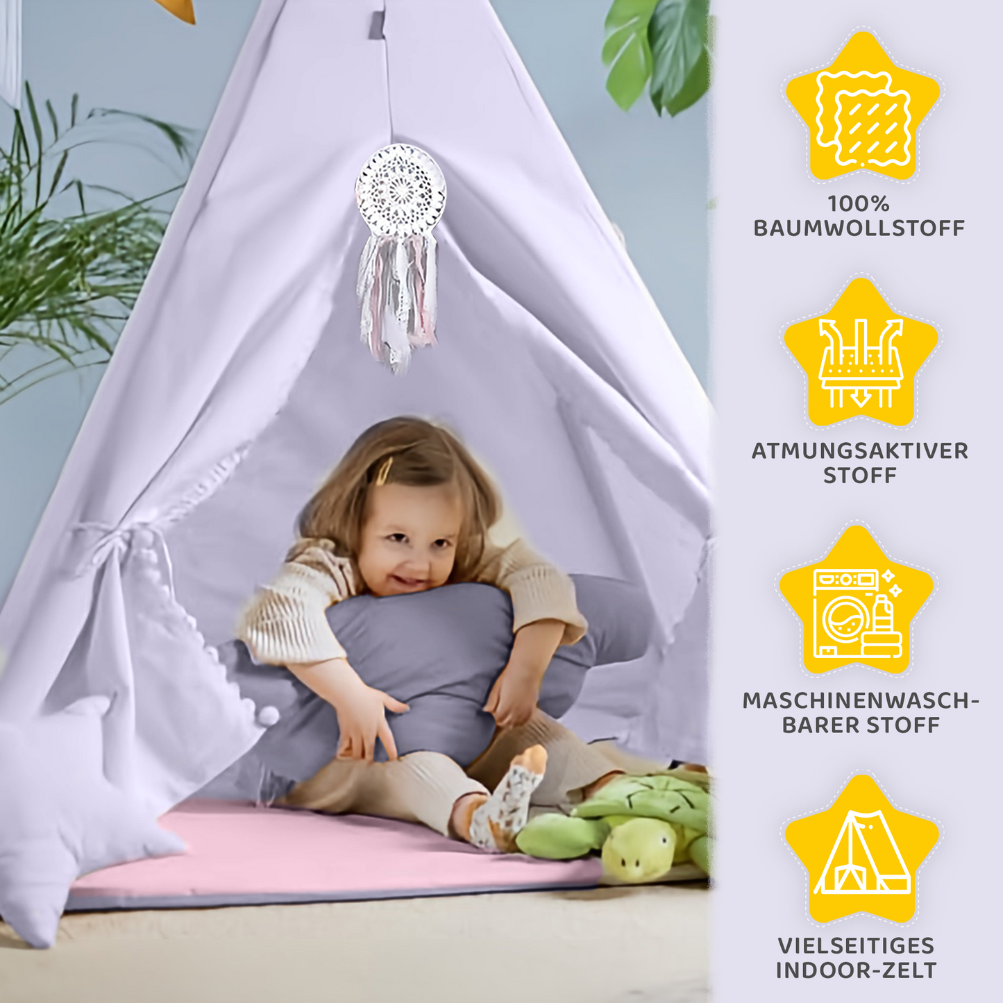 Tipi Spielzelt Cinderella
