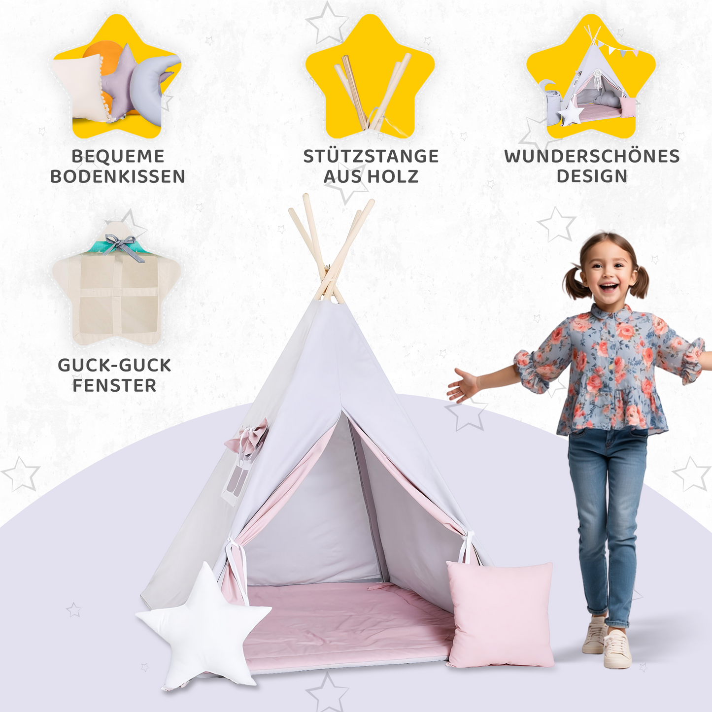 Tipi Spielzelt Cinderella