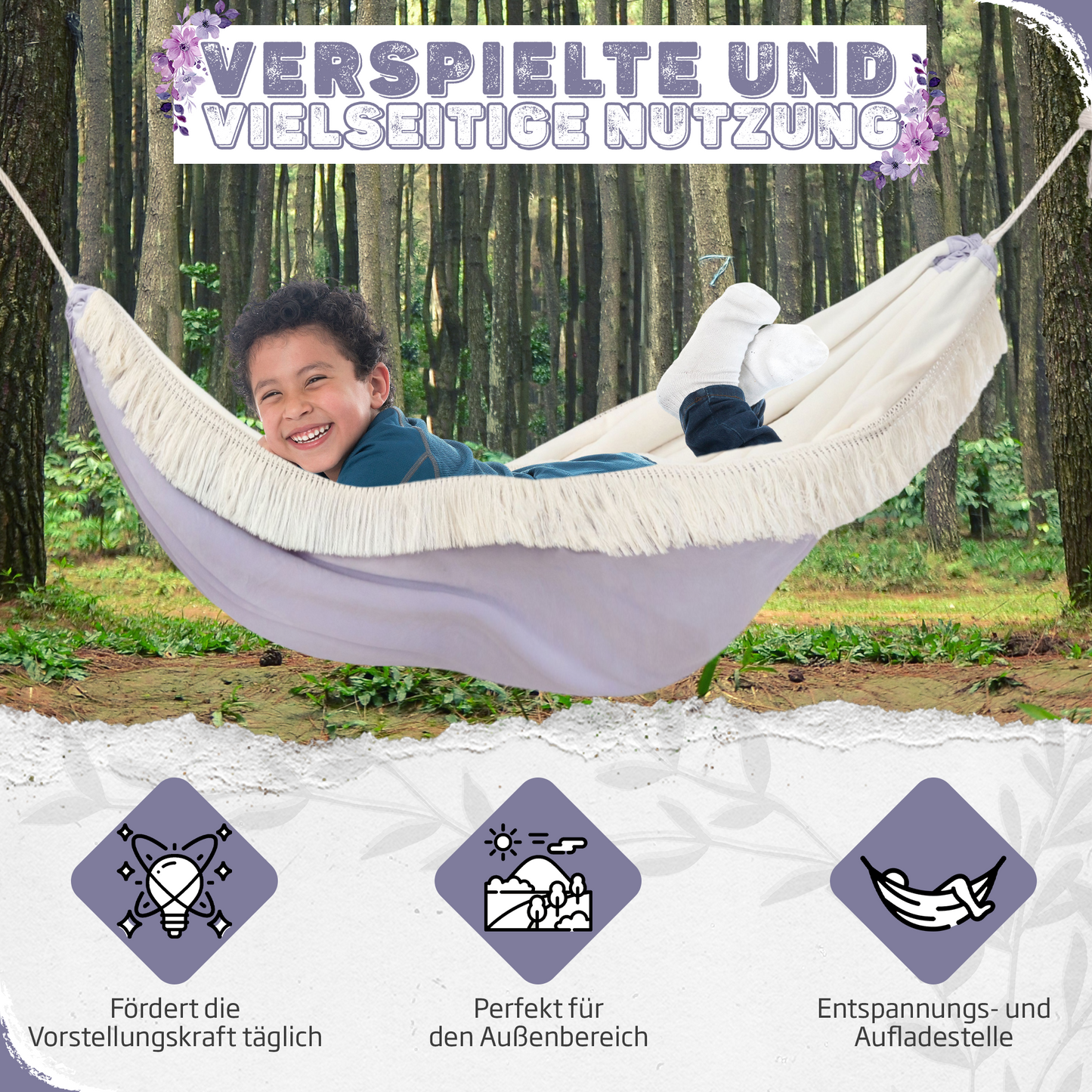 Hängematte Fliedertraum - H8