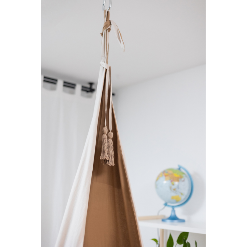XL Kokon Hängesessel Karamell