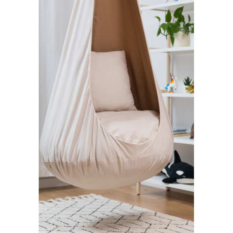 XL Kokon Hängesessel Karamell