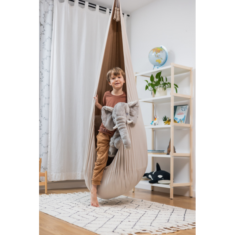 XL Kokon Hängesessel Karamell