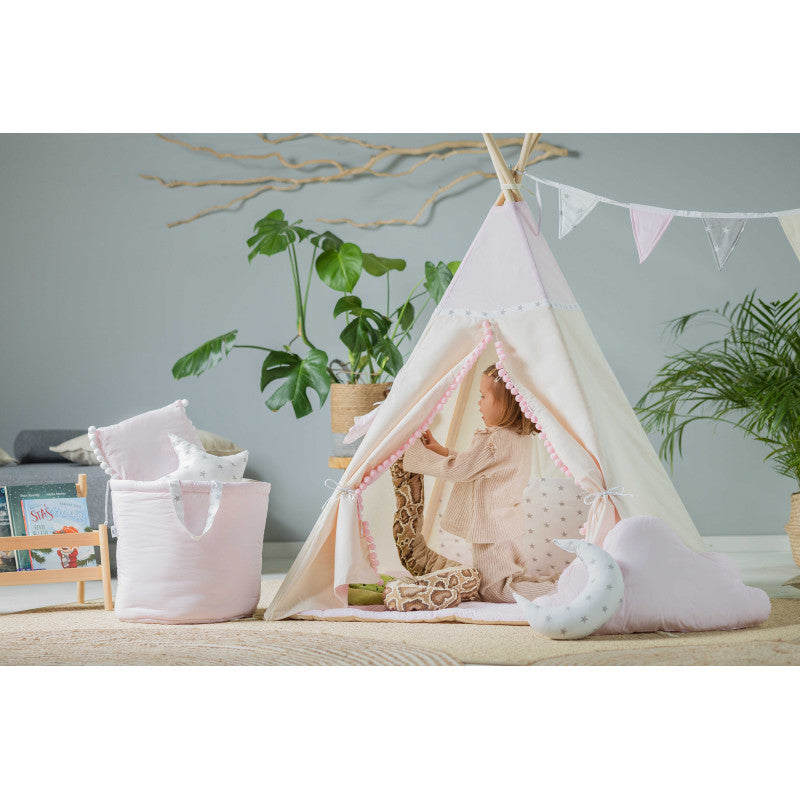 Tipi Spielzelt Kleine Königin | Märchen Kinderzelt für Mädchen – Rainbow Kids