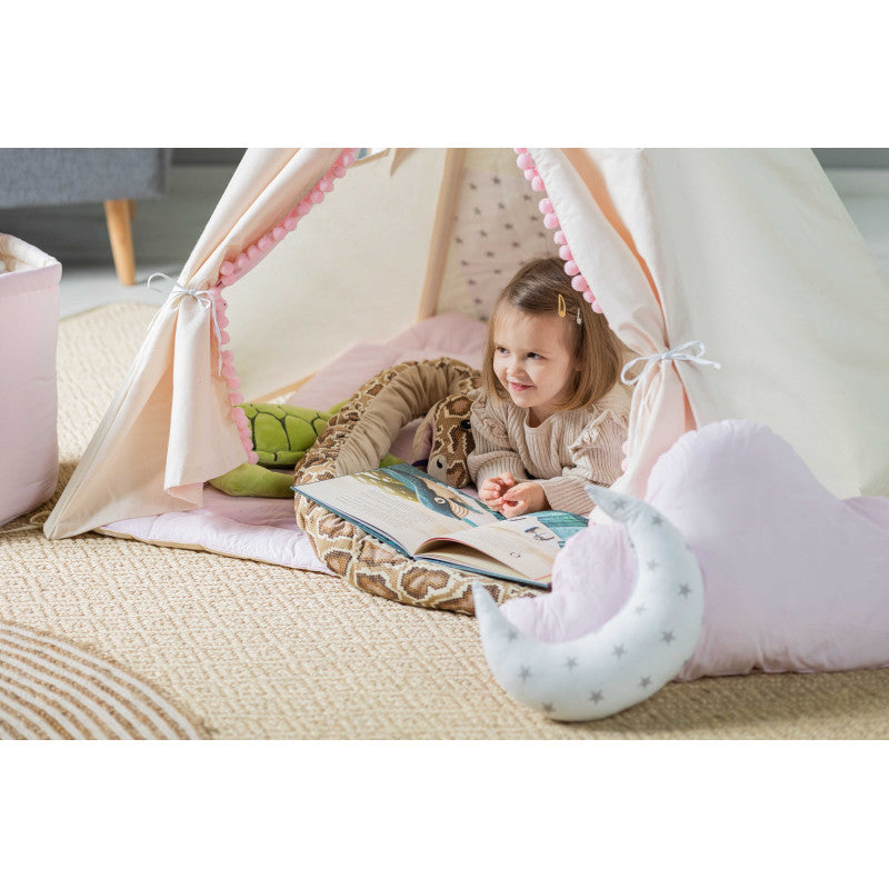 Tipi Spielzelt Kleine Königin | Märchen Kinderzelt für Mädchen – Rainbow Kids