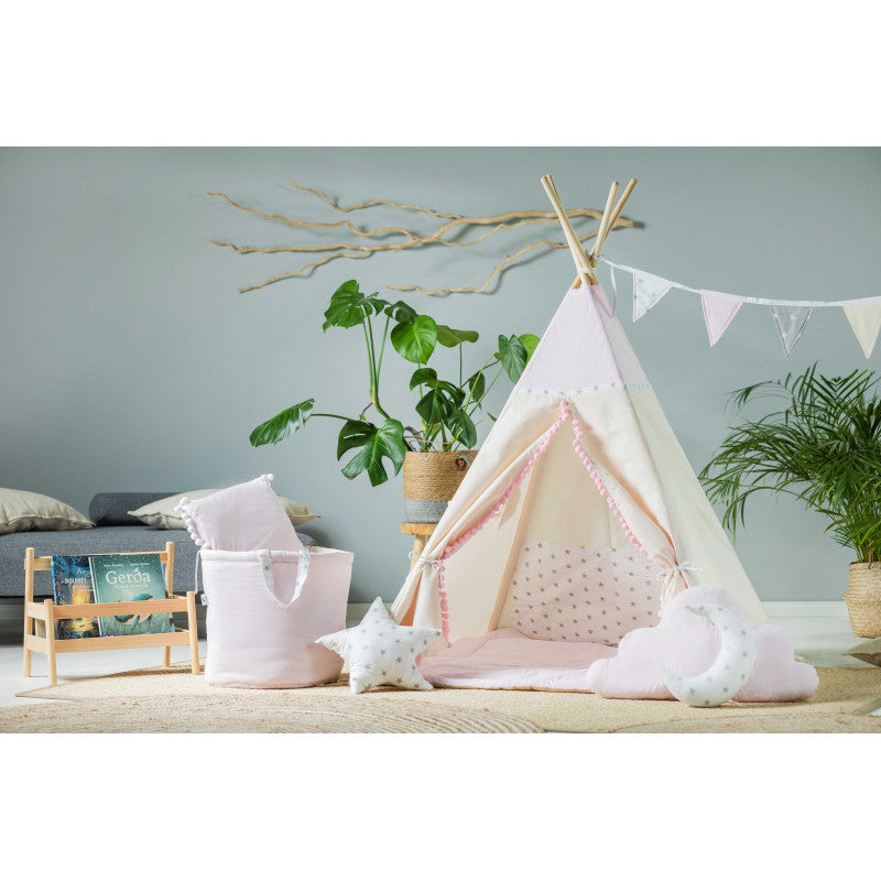 Tipi Spielzelt Kleine Königin | Märchen Kinderzelt für Mädchen – Rainbow Kids