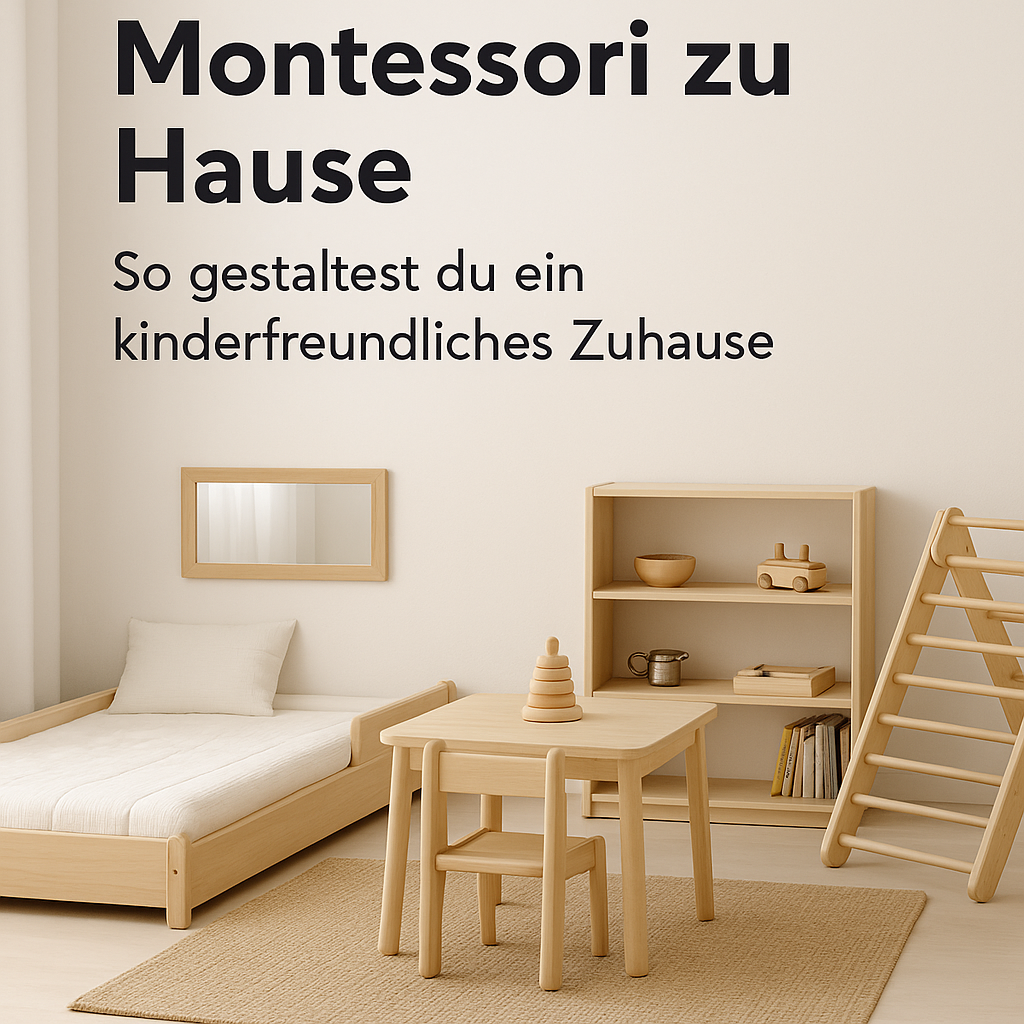 Montessori zu Hause: So gestaltest du ein kinderfreundliches Zuhause nach Montessori-Prinzip
