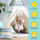 Tipi Spielzelt Apache | Kinderzelt aus Baumwolle – Rainbow Kids