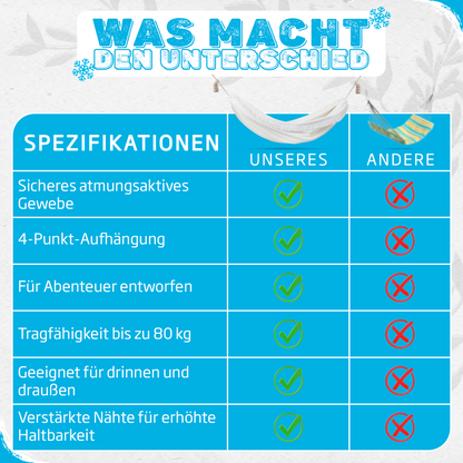 Hängematte Boho Traum - H6