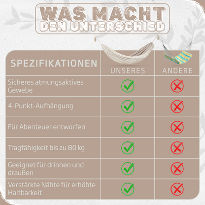 Hängematte Federtraum - H11