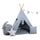 Tipi Spielzelt „Graue Maus“ – Kuscheliges Kinderzelt von Rainbow Kids
