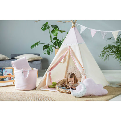 Tipi Spielzelt Kleine Königin | Märchen Kinderzelt für Mädchen – Rainbow Kids